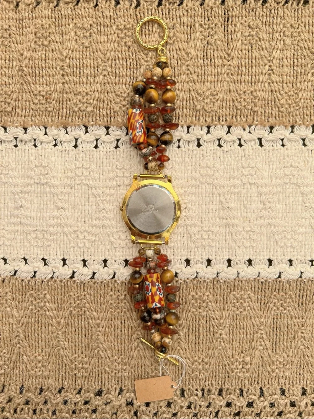 Vintage 80’s/90’s Lucoral Gemstone Watch
